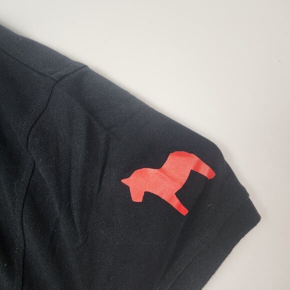 Robin Ruth Dalarna Polo Shirt Mens Sz L Embroidered Jersey Sports Fashion Travel - Picture 6 of 12